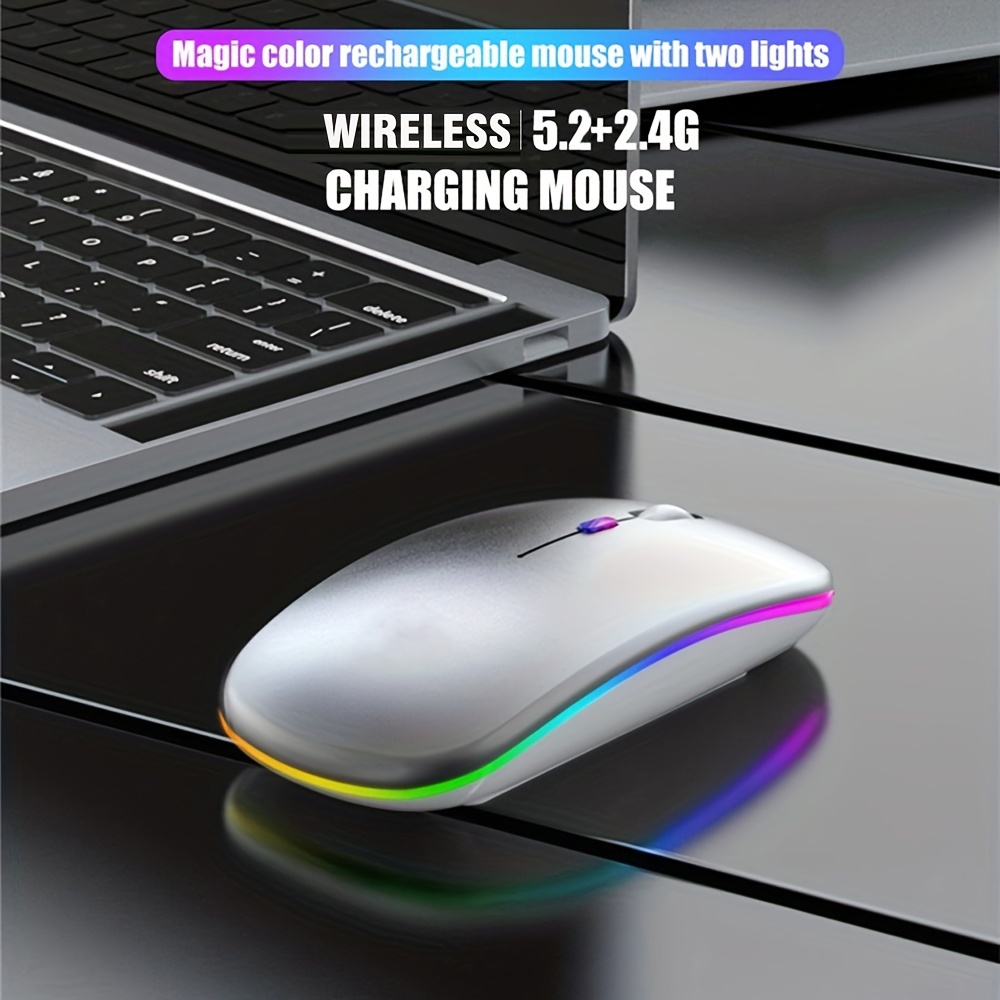 Wireless Mouse RGB Rechargeabl - Diy Mouse Electronics 评论和价格