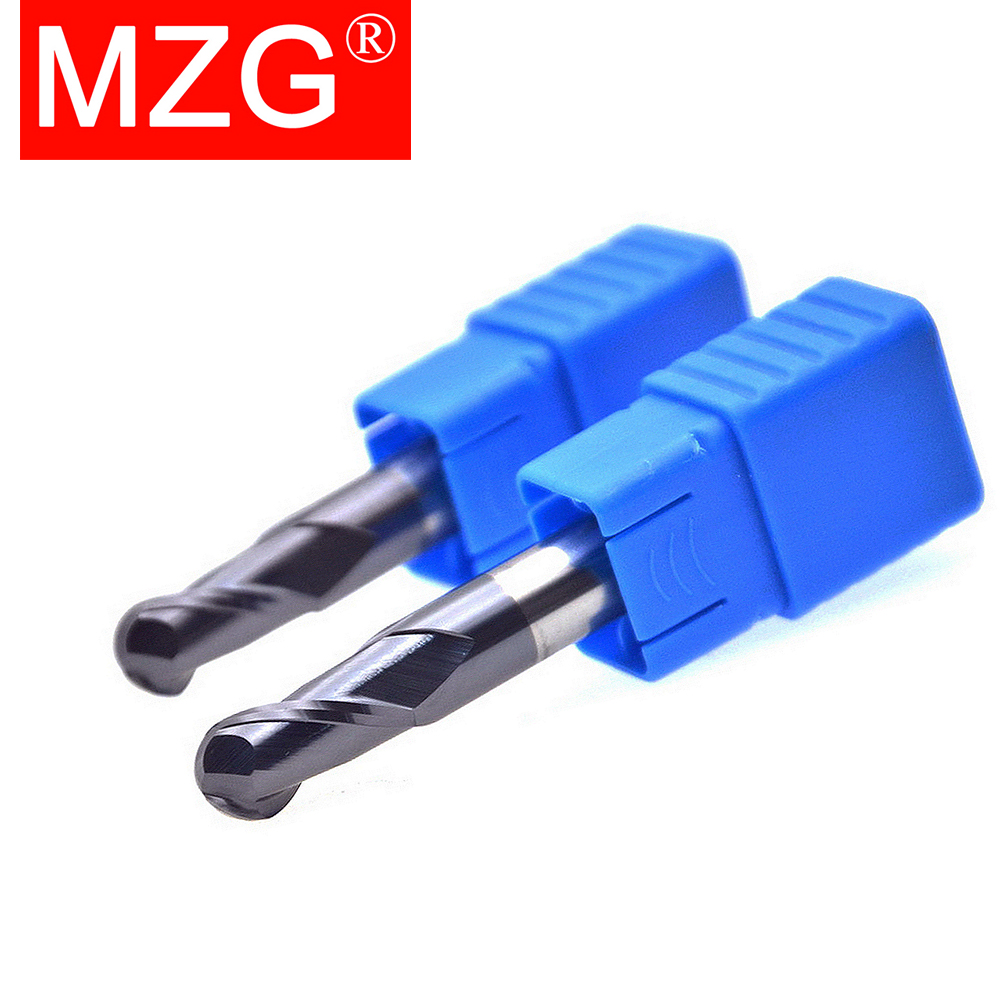 MZG 2 Flute HRC58 Ball End Mil - Diy Cnc Router Electronics 评论和价格