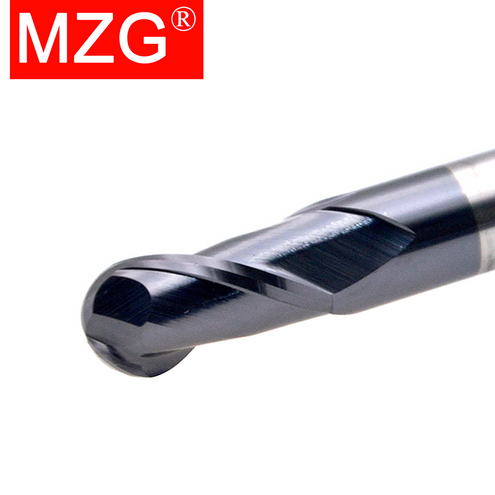 MZG 2 Flute HRC58 Ball End Mil - Diy Cnc Router Electronics 评论和价格