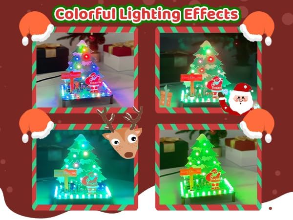 Musical Christmas Tree Solderi - Diy Electronics Projects For Adults 评论和价格