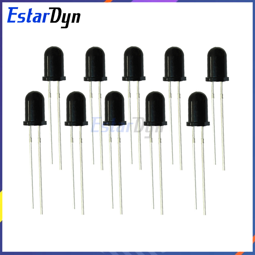 10Pcs 3MM 5MM 850nm IR Infrare - Ir Infrared Receiver 评论和价格