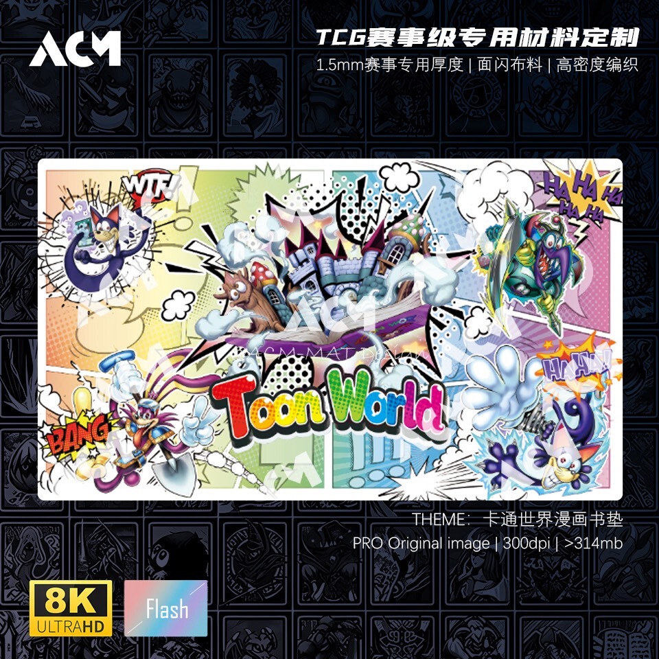 600x350mm Yu-Gi-Oh! Toon World - Diy Mouse Electronics 评论和价格