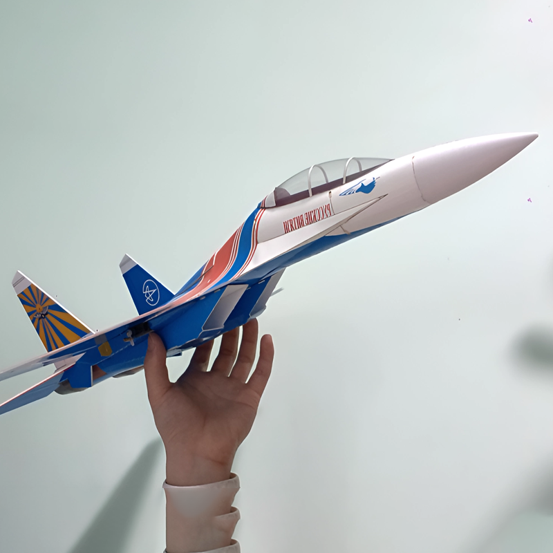 Su-27 Ducted Fan Rc Fighter Du - Diy Electronics Kids 评论和价格