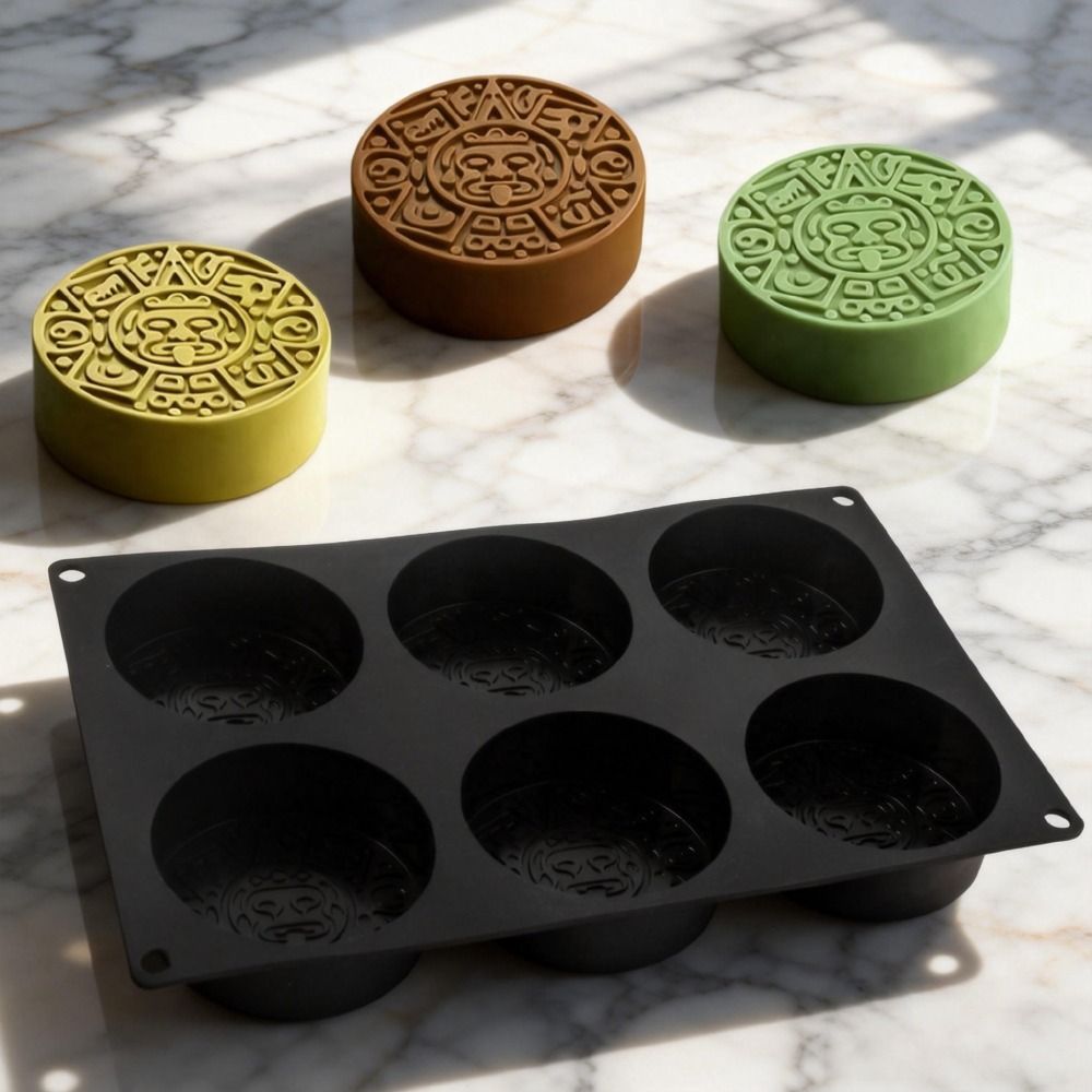 6 Cavity Totem Cake Mold Food- - Diy Electronics Components 评论和价格