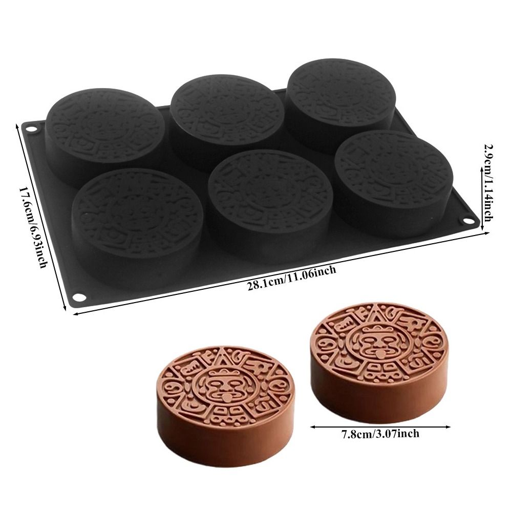 6 Cavity Totem Cake Mold Food- - Diy Electronics Components 评论和价格