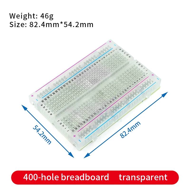 400 Points Solderless PCB Brea - Diy Electronics Breadboard 评论和价格