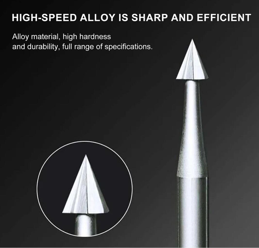 6 Pieces Steel Burs umbrella B - Diy Cnc Router Electronics 评论和价格
