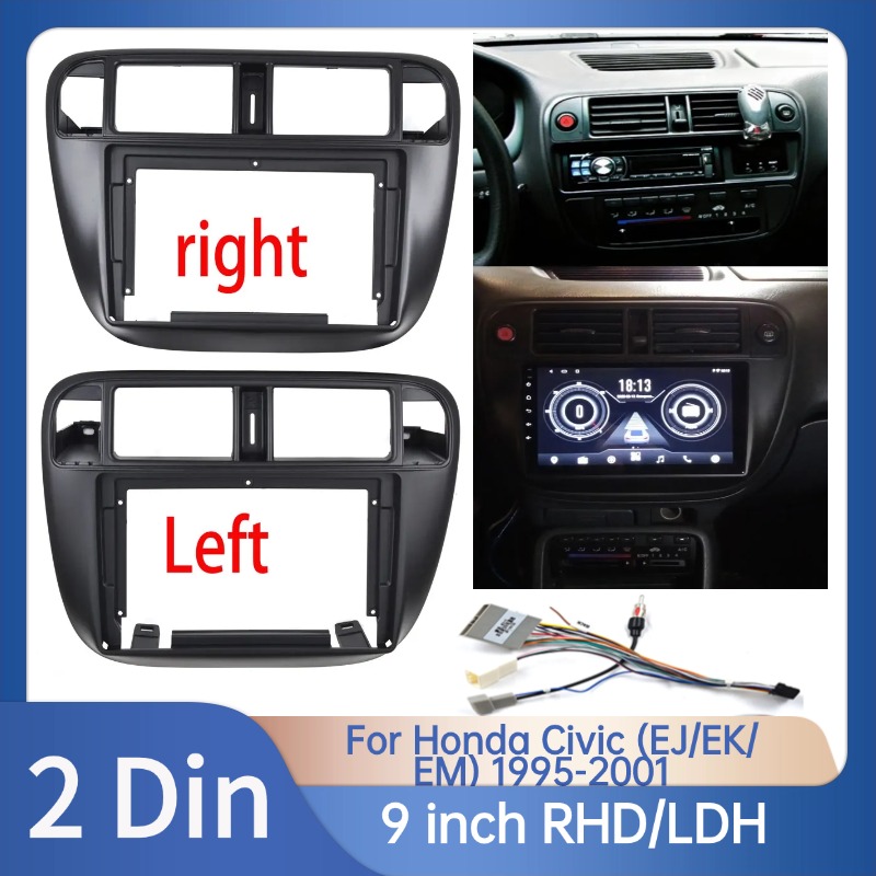 9 Inch 2DIN Car Radio Fascia D - Diy Electronics Radio 评论和价格