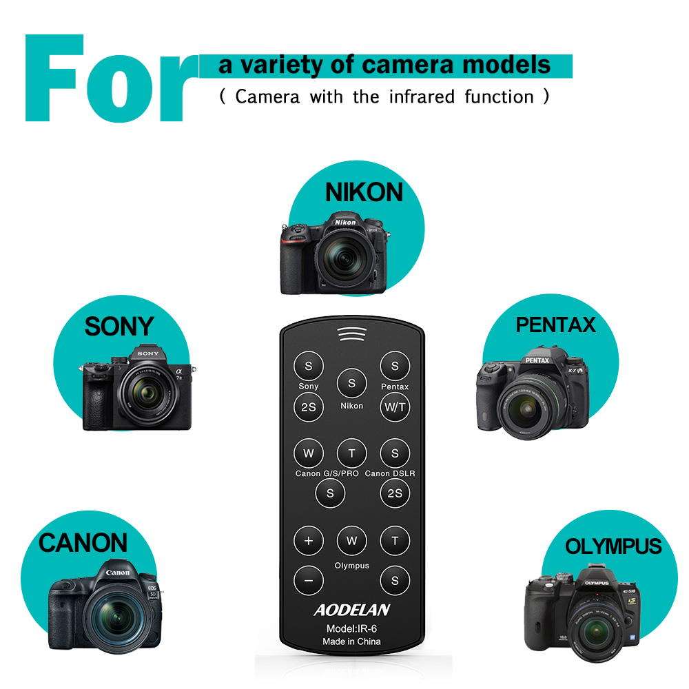 AODELAN Camera IR Shutter Rele - Ir Infrared Receiver 评论和价格