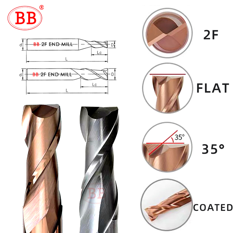 BB CNC Carbide Flat End Mill T - Diy Cnc Router Electronics 评论和价格