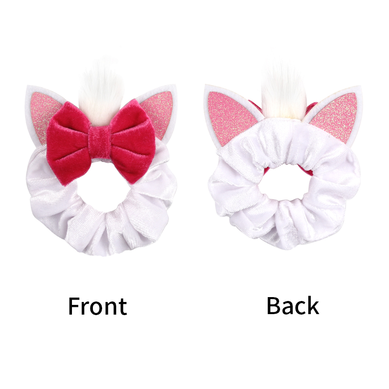 New Mouse Ears Velvet Scrunchi - Diy Mouse Electronics 评论和价格