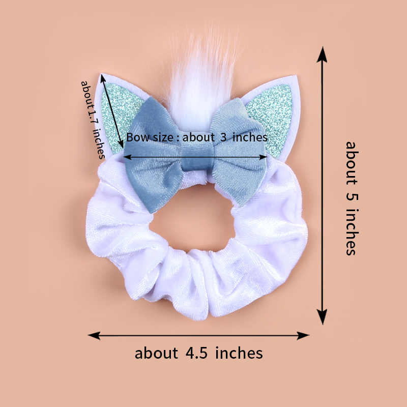 New Mouse Ears Velvet Scrunchi - Diy Mouse Electronics 评论和价格
