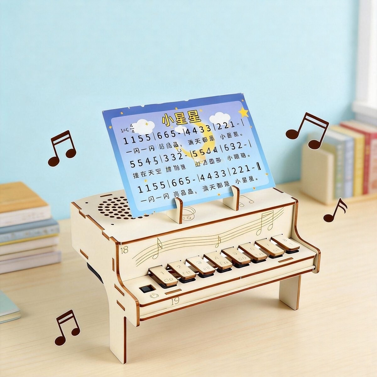 DIY Wooden Electronic Piano Mo - Diy Electronics Projects For Adults 评论和价格