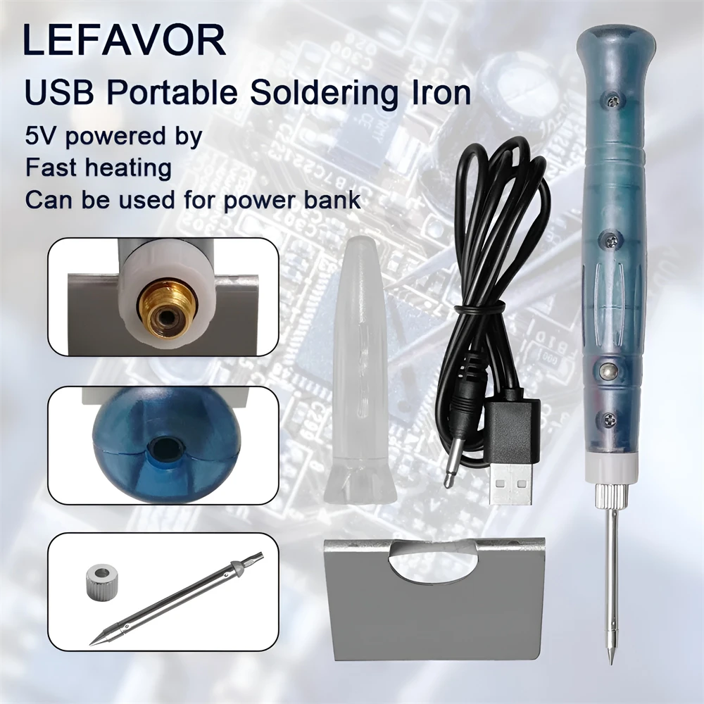 Mini USB Soldering Iron Kit Po - Hobby Diy Electronics Kit 评论和价格
