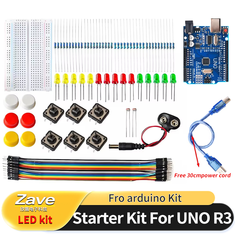 Smart Electronics Starter Kit  - Diy Electronics Breadboard 评论和价格
