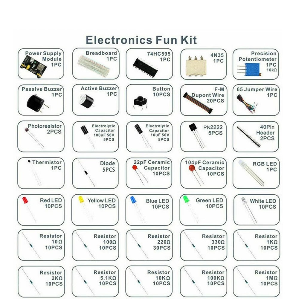 DIY Project Starter Kit For Ar - Diy Electronics Breadboard 评论和价格