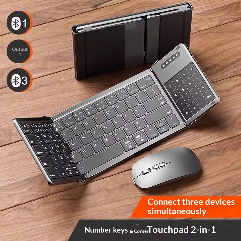 Mengzu Tri Fold Wireless Bluet - Diy Mouse Electronics 评论和价格