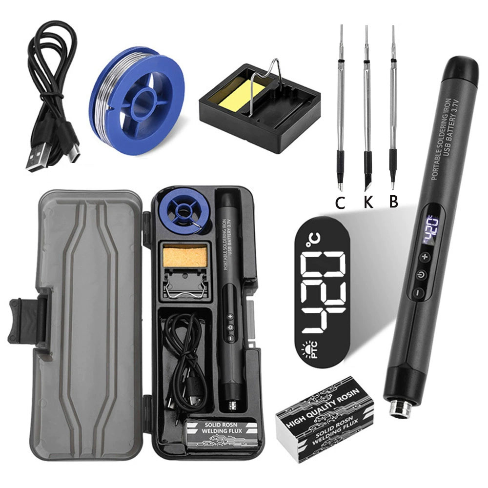Mini Soldering Iron USB Rechar - Flux Pen Electronics 评论和价格