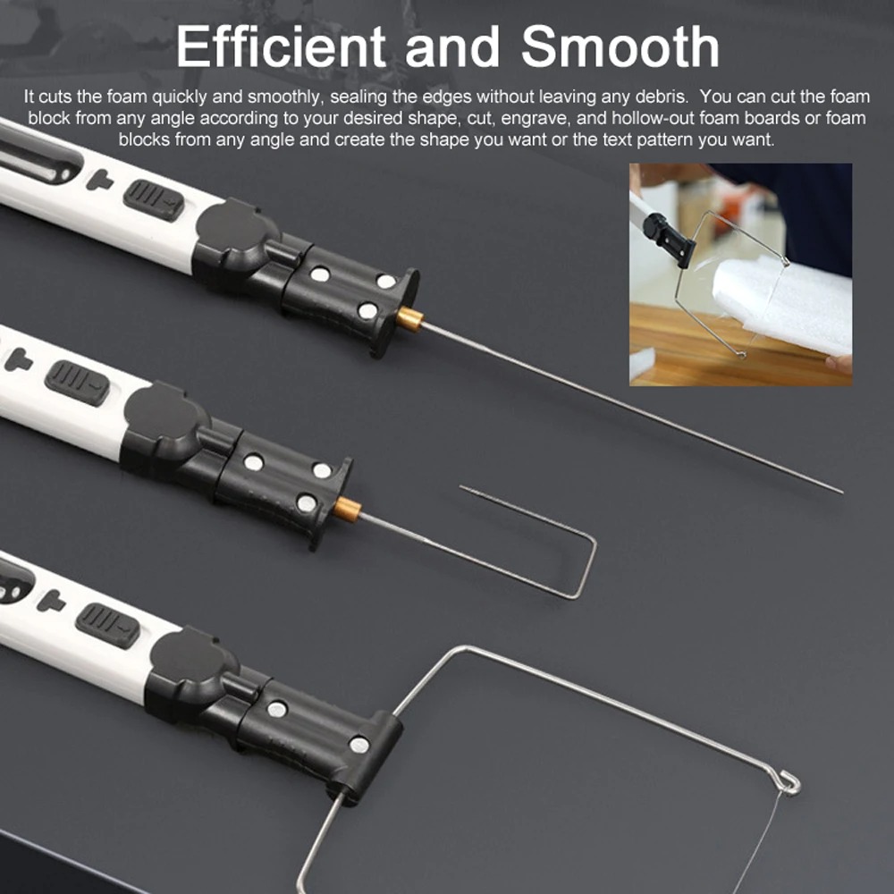Portable Cordless Foam Cutter  - Flux Pen Electronics 评论和价格