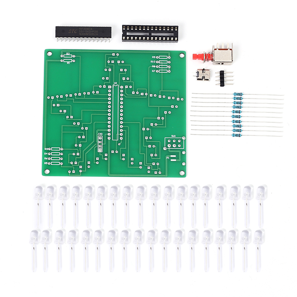 DIY Electronic Kit 3D Five-Poi - Diy Electronics Projects For Adults 评论和价格