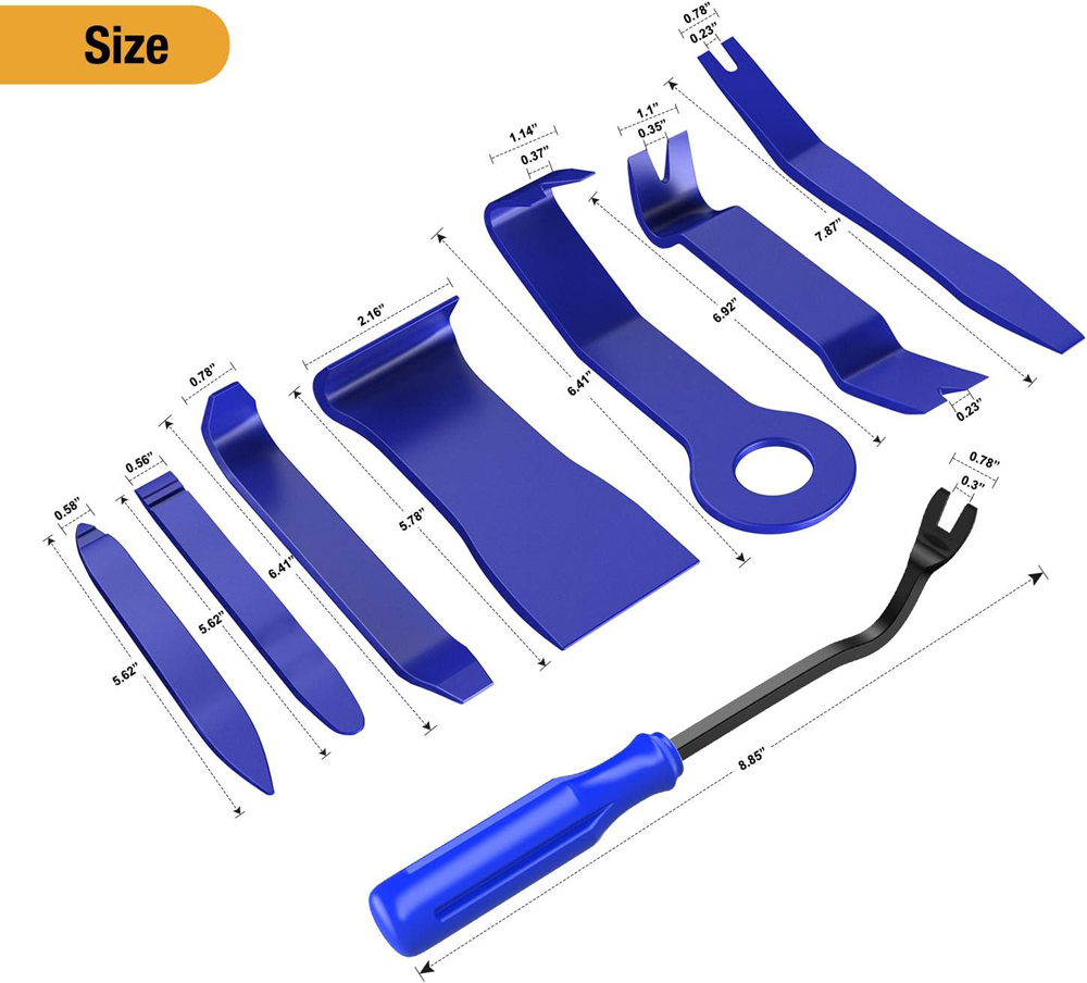 8PCS Auto Trim Scratch Removal - Diy Electronics Radio 评论和价格